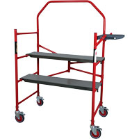 Buildman Portable Scaffold, 40-5/8" D x 4' H NTL Industrial