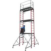 Buildman Baker Drywall Scaffold, 31" D x 6' H NTL Industrial
