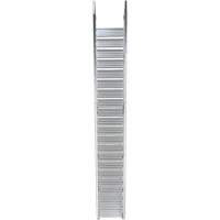 SmartStairs 17-21 Steps Modular Construction Stair System, 157-1/2" H NTL Industrial