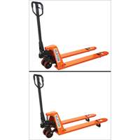 Low Profile Hydraulic Pallet Trucks, 48" L x 20.5" W, 3300 lbs. Cap. NTL Industrial