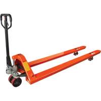 8' Long Fork Hydraulic Pallet Trucks, 96" L x 27" W, 4400 lbs. Capacity NTL Industrial