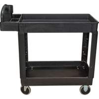 Chariot utilitaire, 2 tiers, 17-1/8" x 33-1/2" x 37-5/8", Capacit&eacute; 550 lb NTL Industrial