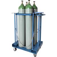 Support de rangement pour 4 cylindres pour chariot &eacute;l&eacute;vateur NTL Industrial