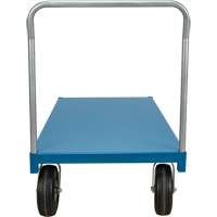 Heavy-Duty Platform Truck, 48" L x 24" W, 1200 lbs. Capacity, Flat Free Casters NTL Industrial
