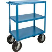  Chariot &agrave; tablettes pour l'ext&eacute;rieur, 3 Tiers, 18" la x 39" h x 33" p, Capacit&eacute; 1200 lb NTL Industrial
