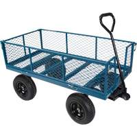 Wagon with Drop Sides, 24" W x 48" L, 800 lbs. Capacity NTL Industrial