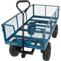 Wagon with Drop Sides, 24" W x 48" L, 800 lbs. Capacity NTL Industrial