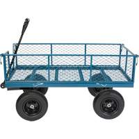 Wagon with Drop Sides, 24" W x 48" L, 800 lbs. Capacity NTL Industrial