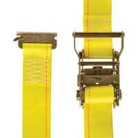 Tendeur d'arrimage logistique, Rochet, 2" la x 12' lo, Charge d'utilisation 1000 lb (454 kg) NTL Industrial