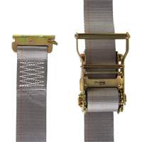 Logistic Strap, Ratchet, 2" W x 16' L, 1000 lbs. (454 kg) WLL NTL Industrial