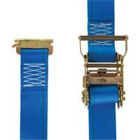Tendeur d'arrimage logistique, Rochet, 2" la x 20' lo, Charge d'utilisation 1000 lb (454 kg) NTL Industrial
