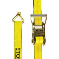 Tendeur d'arrimage pour treuil, Crochet en J, 30' , 2" , Charge d'utilisation max. 3335 lb (1512 kg) NTL Industrial