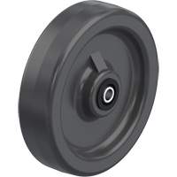 Solid Black Phenolic Wheels NTL Industrial