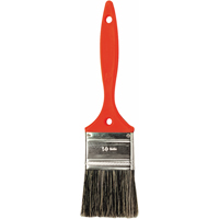 Go Bulk Oil Paint Brush, Natural Bristles, Plastic Handle, 1" Width NA182 | NTL Industrial