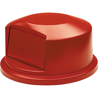 Round Brute<sup>®</sup> Tops, Dome Lid, Plastic/Polyethylene, Fits Container Size: 24" Dia. NA713 | NTL Industrial