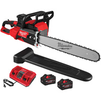 Fuel 20" Dual Battery Chainsaw Kit, Battery Powered, 5.8 HP NTL Industrial