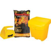 Firestorm Intense Ice Melter Kit with 56 Bags, Bag, 44 lbs. (20 kg), -32°C (-25°F) Melting Point NTL Industrial