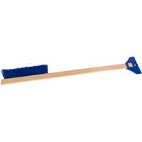 Snow Brush with ABS Scraper, Poly/Plastic Blade, 25" Long NTL Industrial