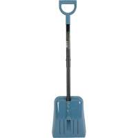 Collapsible Snow Shovel, Polypropylene Blade, 10" Wide, Straight Handle NTL Industrial