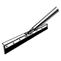 Floor Squeegees - Grey Blade, 24", Straight Blade NC087 | NTL Industrial