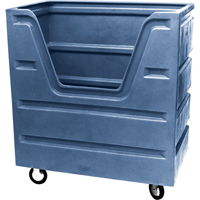 Bulk Laundry Trucks, Plastic, 29" W x 48" D x 55" H, 1000 lbs. Capacity NC474 | NTL Industrial
