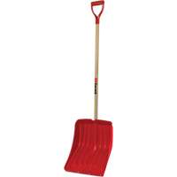 Pelle &agrave; neige Alpine, Lame Polypropyl&egrave;ne, Largueur 13-9/10", Manche Prise en D, Bande d'usure Compris NTL Industrial