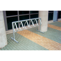 Style Bicycle Rack, Galvanized Steel, 12 Bike Capacity ND921 | NTL Industrial
