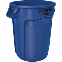 Round Brute<sup>®</sup> Containers, Bulk, Polyethylene, 32 US gal. NG251 | NTL Industrial