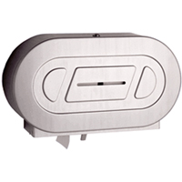 Twin Jumbo Toilet Paper Dispenser, Multiple Roll Capacity NG450 | NTL Industrial