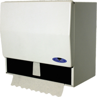 Roll or Single-Fold Towel Dispenser , Manual, 10.5" W x 6.75" D x 9.5" H NI160 | NTL Industrial