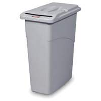 Confidential Flat Top Waste Container, Plastic, 23 US gal. NI500 | NTL Industrial