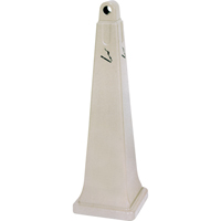 R&eacute;cup&eacute;rateurs de m&eacute;gots de cigarettes Groundskeeper, Sur pied, Plastique, Capacit&eacute; 1 gal. US, Hauteur 39-3/4" NTL Industrial