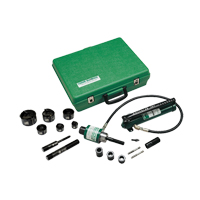 Hydraulic Knockout Kit with Hand Pump and Slug-Buster<sup>®</sup> Punches NIH479 | NTL Industrial