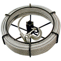JGP-150A 1-1/2 Ton 100' Cable Assembly For JET Wire Grip Pullers NTL Industrial