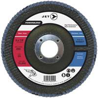 PowerBlend Flap Disc, 7" x 7/8", Type 29, Z40 Grit, Zirconia Alumina NTL Industrial