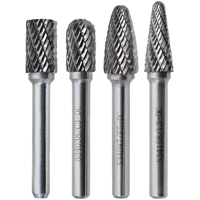 CBHP-4 Premium Carbide Bur Set, 4 Pieces NTL Industrial