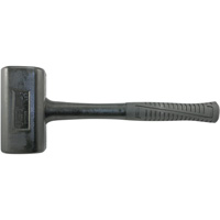 Dead Blow Hammer, 4 lbs., 14-3/4", Fibreglass/Wood/Tubular Steel Handle NTL Industrial