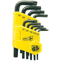 JTK-9TP Tamperproof Key Set, 9 Pcs., Torx&reg; NTL Industrial