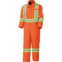 5532A High Visibility FR Rated & Arc Rated Safety Coveralls, Size 2X-Large, High Visibility Orange, 58 cal/cm² NTL Industrial