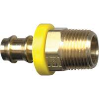 Raccord cannel&eacute; de boyau Grip-Tite, Laiton, 3/8" x 1/4" NTL Industrial