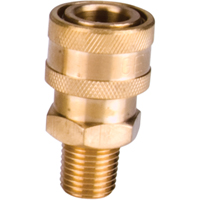 1/4" Female Brass Quick Disconnect Sockets NTL Industrial