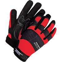Heavy-Duty Performance Gloves with Padded Palms, Size Large, Synthetic Palm NTL Industrial