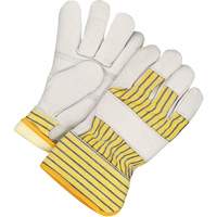 Gants d'ajusteur classiques avec paume renforc&eacute;e, Taille unique, Paume en Cuir fleur de vache, Doublure en Thinsulate NTL Industrial