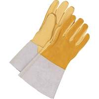Gants pour soudeur, Cuir fleur de daim, Taille Grand NTL Industrial