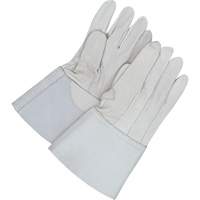 Gants de soudage &agrave; l'arc TIG Gander Brand, Cuir fleur de ch&egrave;vre, Taille 10 NTL Industrial