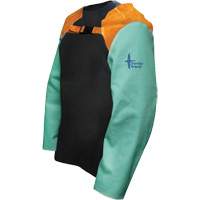 FR Canvas Welding Sleeves, 24" L, Green NTL Industrial
