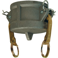 Couvercle anti-poussi&egrave;re &agrave; came et cannelure Global, Aluminium, Type DC, 2" NTL Industrial