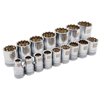 Jeu de douilles SAE, 16 Mcx, Prise de 1/2" NTL Industrial