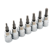 Jeu de douilles standards, Torx, Prise 1/2", 7 mrcx NTL Industrial