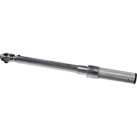 Micro-Adjustable Fixed-Head Torque Wrench, Click, 3/8" Square Drive, 10 - 100 ft-lbs. NTL Industrial